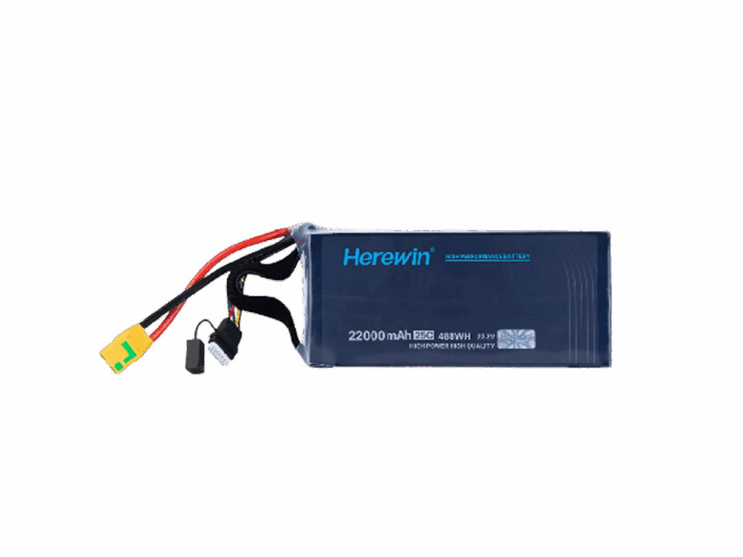 Herewin 22.2V 22000mAh 25C 6S Lithium Polymer Battery Pack