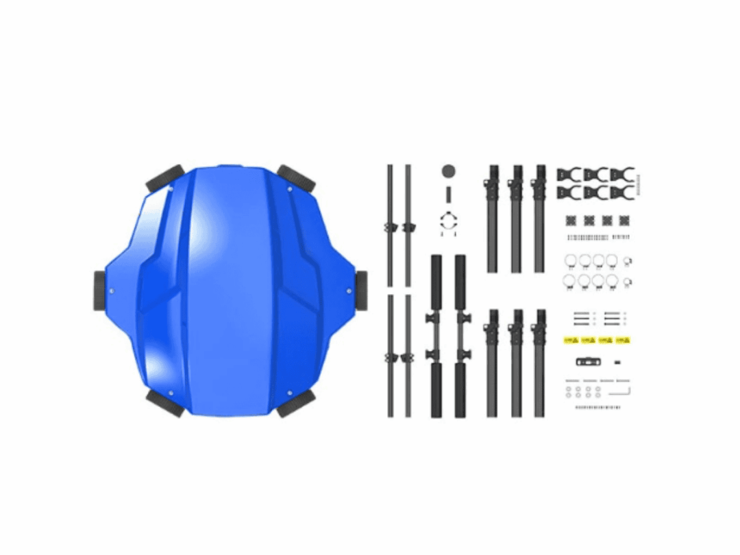 EFT E620P 20L 6 Axis Agriculture Drone Frame with Tank - Image 3