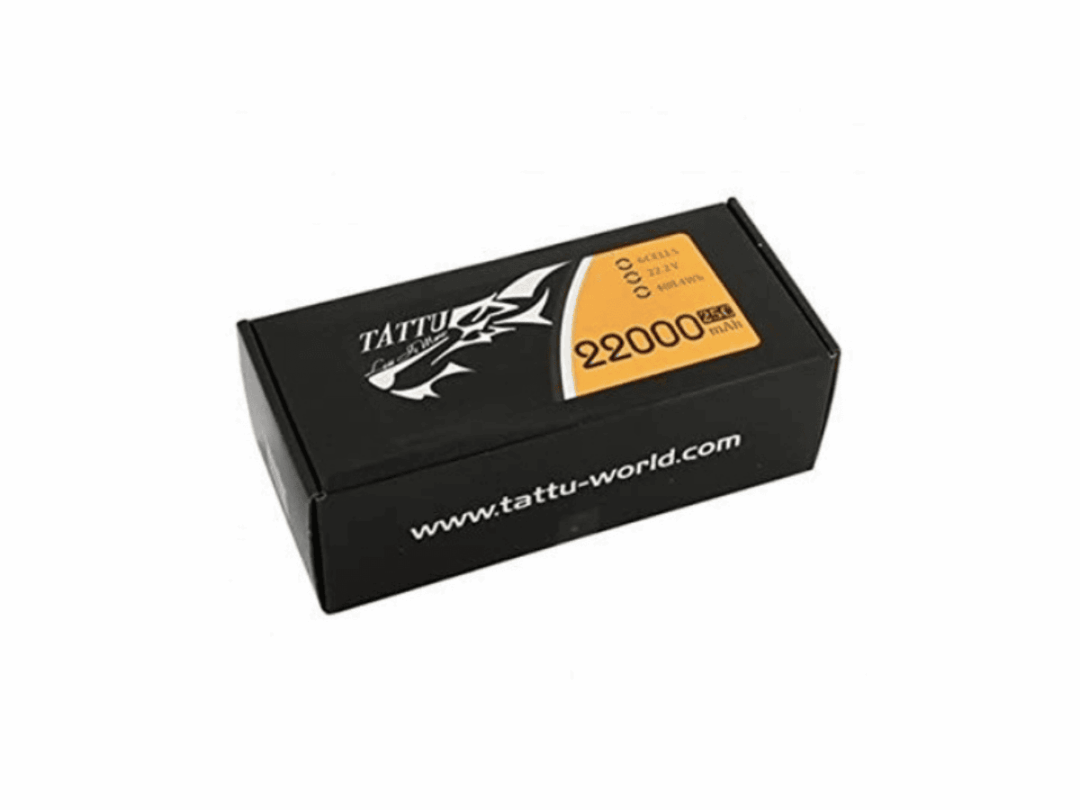 Original Tattu 22000mAh 25C 22.2V 6S1P XT90-S LiPo Battery pack - Image 2