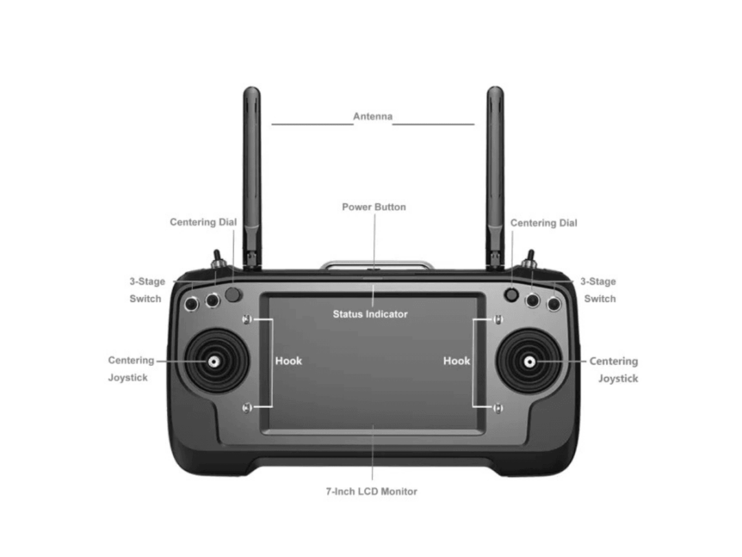 Siyi MK32 Agriculture Handheld Ground Station Smart Transmitter And RC Controller for Agri Drones - Image 6