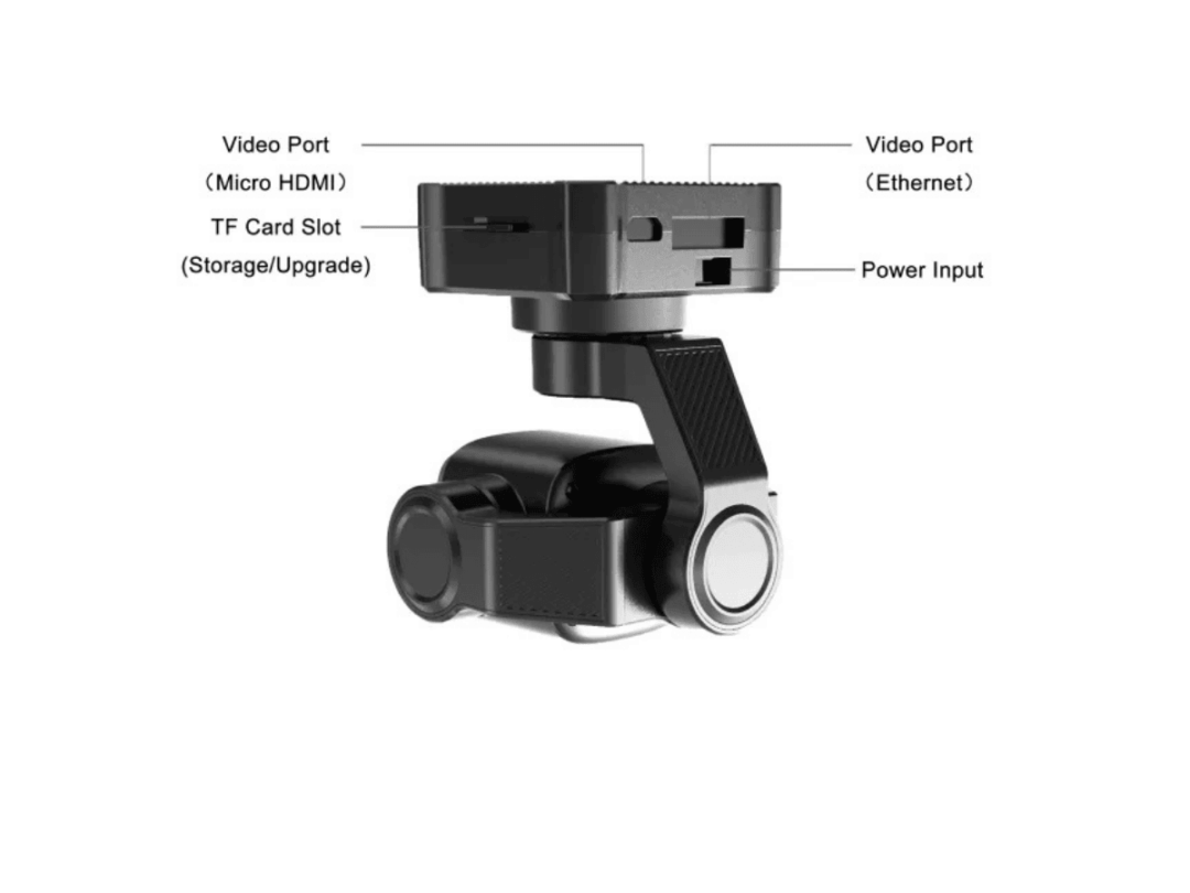 SIYI A8 mini 4K 8MP Ultra HD 6X Digital Zoom Gimbal Camera - Image 7