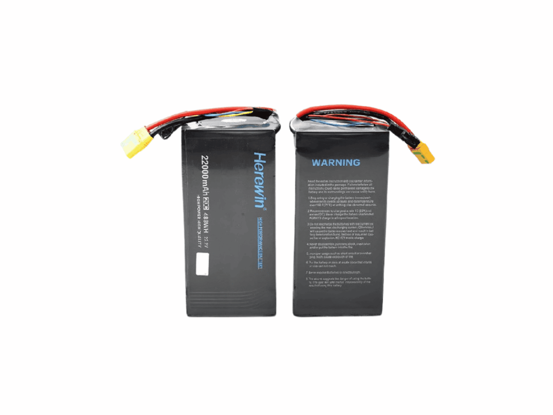 Herewin 22.2V 22000mAh 25C 6S Lithium Polymer Battery Pack - Image 3